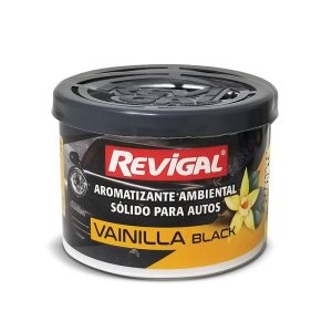 AROMATIZANTE AMBIENTAL PARA AUTOS GEL VAINILLA BLACK - UNIDADES DE 80 G