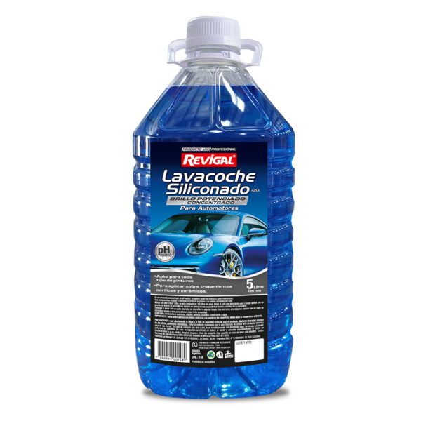Lavacoche Siliconado Azul