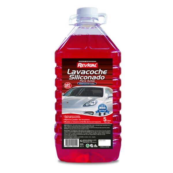 Lavacoche Siliconado Rojo